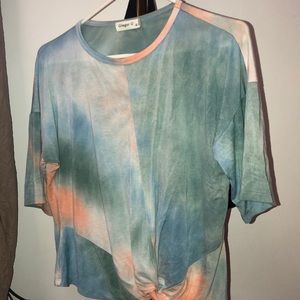 Tie tye top